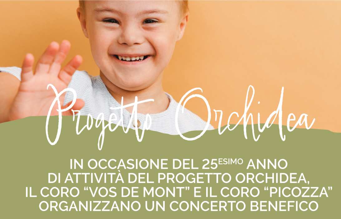 Concerto benefico per anniversario progetto orchidea