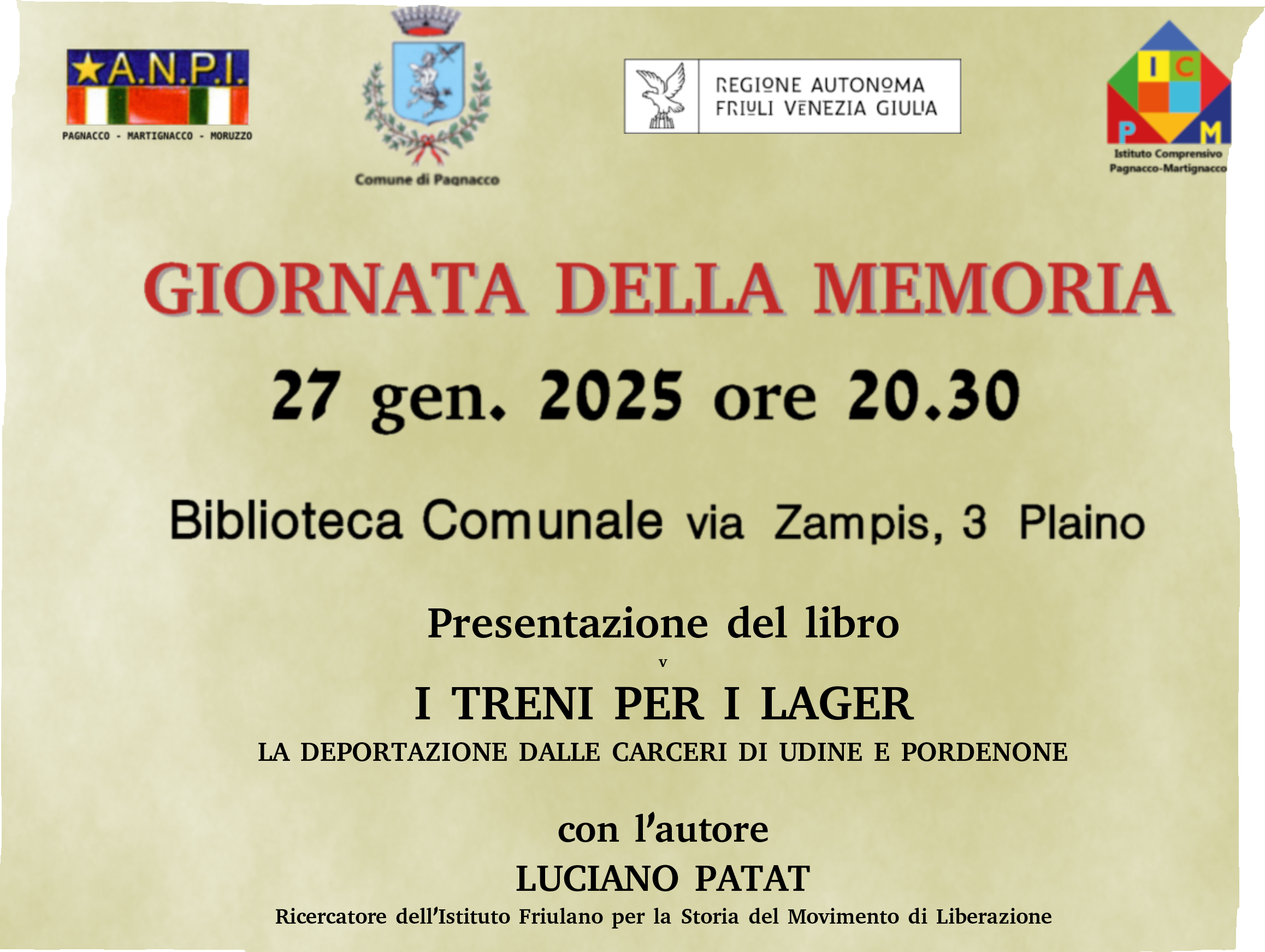 Giornata della memoria 2025 - Libro