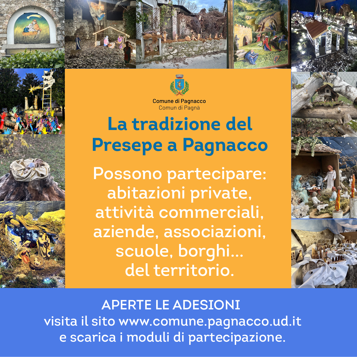 La Tradizione del Presepe a Pagnacco e Passeggiate tra le Natività